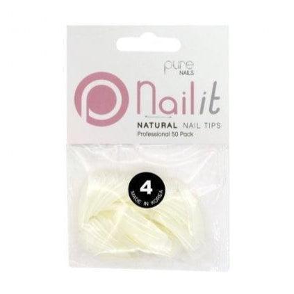 Pure Natural Tips 50s Size 4 1