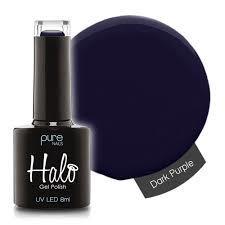D/C Halo Gel Polish Dark Purple 8ml