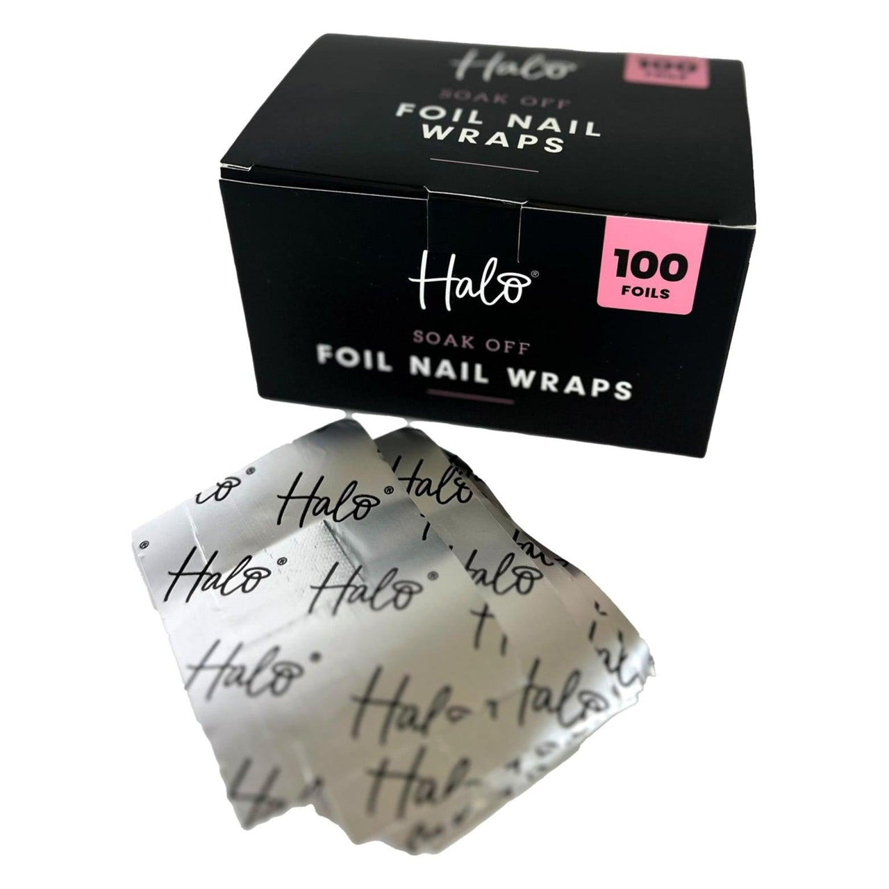 Halo Soak Off Foil Wraps 100s