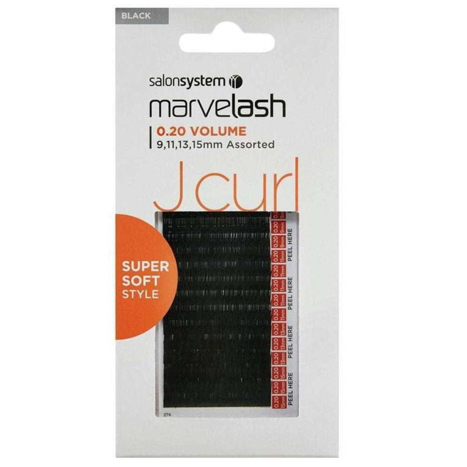 J Curl Lashes Assorted 9-15mm