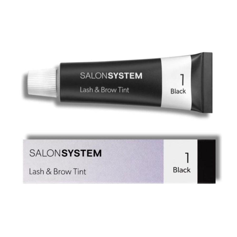 Salon System Lash & Brow Tint - Black 15ml