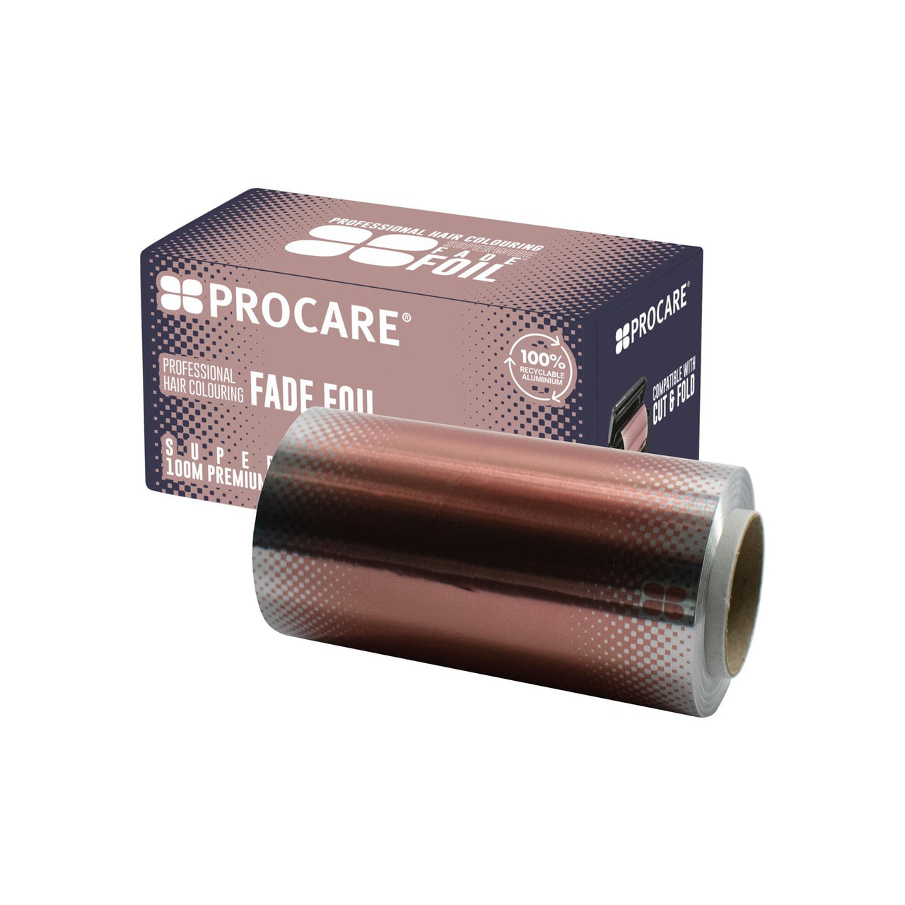 Procare Super Wide Gold Fade Foil Roll 120mm x 100m